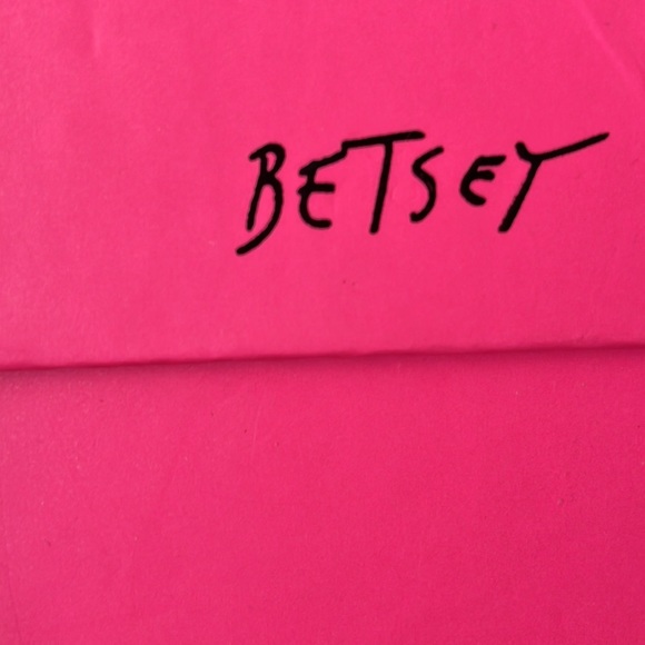 ✨Reduced BETSEY JOHNSON heels - sexy black satiny fabric and looked black ribbon - Picture 11 of 11